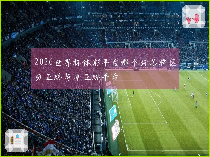 2026世界杯体彩平台哪个好怎样区分正规与非正规平台