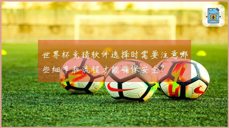 世界杯竞猜软件选择时需要注意哪些细节和流程才能确保安全？